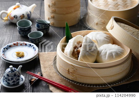 肉まん(海鮮肉まん)海の幸を使った肉まんです。 114204990