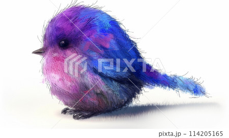 南国にいそうなかわいい小鳥