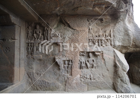 インド アウランガーバード石窟寺院 インド アウランガーバード石窟寺院 114206701