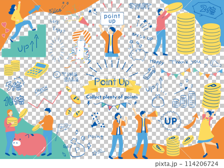 Poi活動插畫素材合集 Poi活動插畫素材合集 114206724