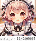 メイド服を着た少女 114206995