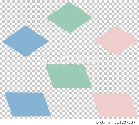 Colorful rectangles (rhombus, parallelograms) Colorful rectangles (rhombus, parallelograms) 114207237
