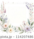 水彩画風　フレーム 114207486