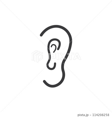 Hearing icon design Hearing icon design 114208258