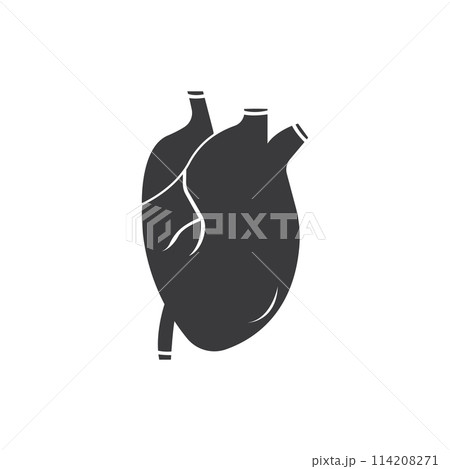 Human heart icon 114208271