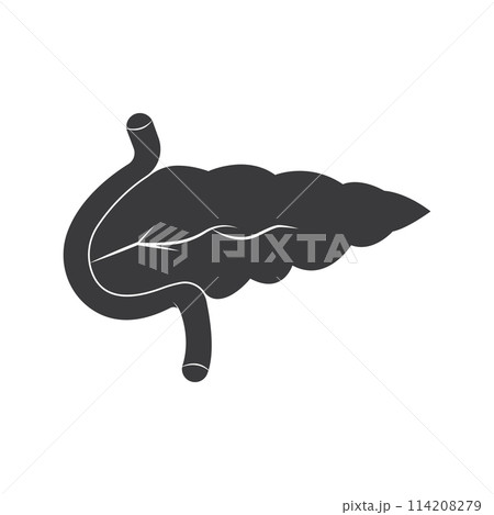 Pancreas icon illustration 114208279