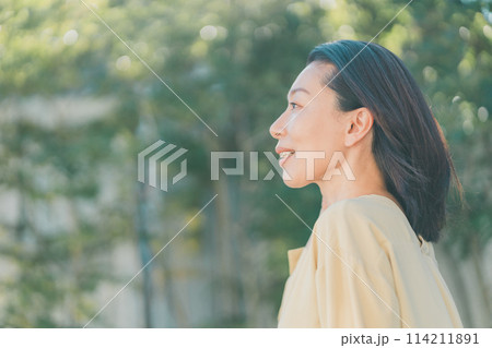 a forty-something woman 114211891