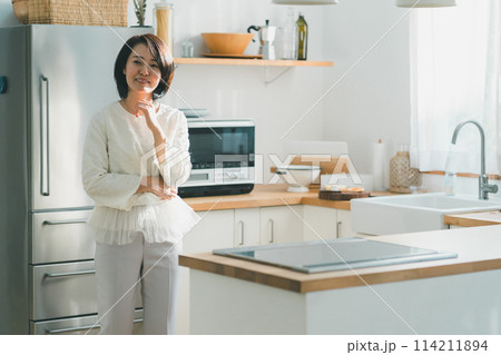 a forty-something woman 114211894