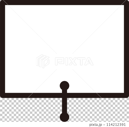 Easy to use simple speech bubble 114212391