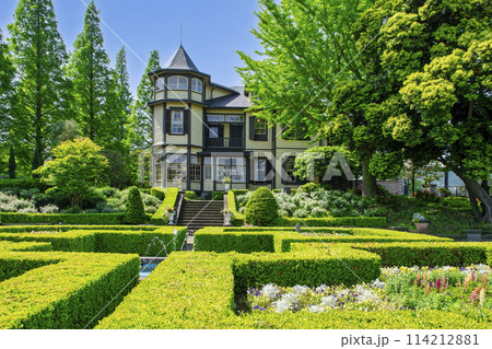 横浜市　山手イタリア山庭園　外交官の家　国の重要文化財 114212881