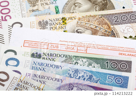 DRA Declaration from Polish Social Insurance Institution - on the background of the Polish Zloty DRA Declaration from Polish Social Insurance Institution - on the background of the Polish Zloty 114213222