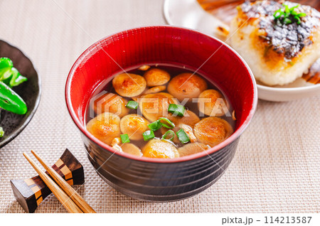 なめこの味噌汁 なめこの味噌汁 114213587