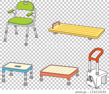 介護用品　浴用椅子　浴槽手すり　浴槽ボード　福祉 114214292