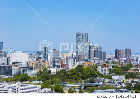 青葉城址より新緑の仙台市全景 青葉城址より新緑の仙台市全景 114214411