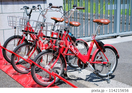 東京都内の自転車シェアリング 東京都内の自転車シェアリング 114215656