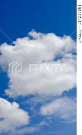 空素材(縦構図) 空素材(縦構図) 114215861