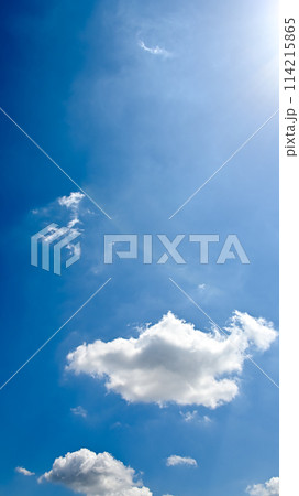 空素材(縦構図) 空素材(縦構図) 114215865