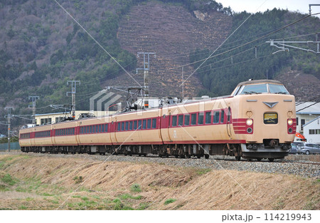 福知山線　市島ー黒井　JR西日本　381系　C602編成（福知山）　こうのとり 114219943