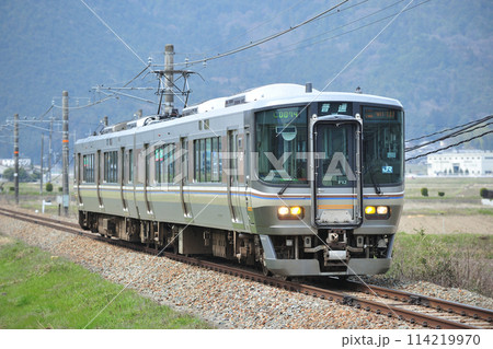 福知山線　黒井ー石生　JR西日本　223系5000番台　F12編成（福知山） 114219970