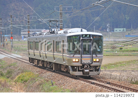 福知山線 黒井ー石生 JR西日本 223系5000番台 F6編成(福知山) 福知山線 黒井ー石生 JR西日本 223系5000番台 F6編成(福知山) 114219972