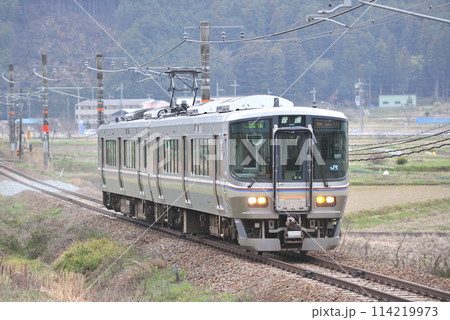 福知山線 黒井ー石生 JR西日本 223系5000番台 F8編成(福知山) 福知山線 黒井ー石生 JR西日本 223系5000番台 F8編成(福知山) 114219973