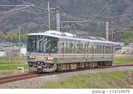 福知山線 市島ー黒井 JR西日本 223系5000番台 F5編成(福知山) 福知山線 市島ー黒井 JR西日本 223系5000番台 F5編成(福知山) 114219979
