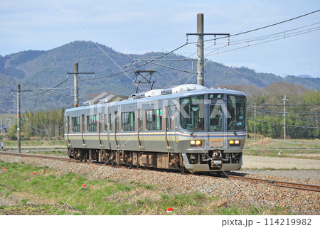 福知山線　丹波竹田ー市島　JR西日本　223系5000番台　F7編成（福知山） 114219982