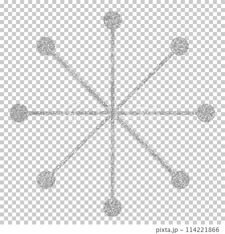 插畫素材閃光銀 插畫素材閃光銀 114221866
