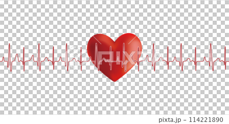 ECG-like waveform 114221890