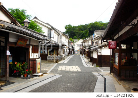 倉敷の町並み 倉敷美観地区 倉敷の町並み 倉敷美観地区 114221926