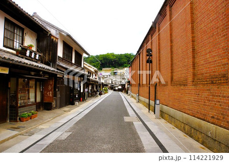 倉敷の町並み 倉敷美観地区 倉敷の町並み 倉敷美観地区 114221929