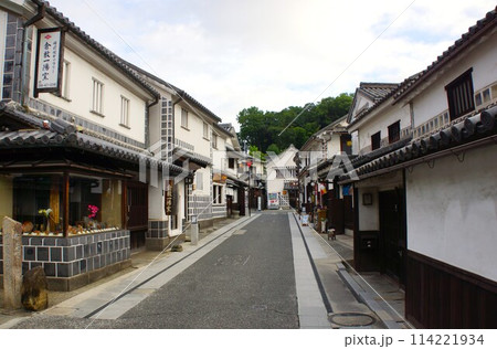 倉敷の町並み　倉敷美観地区 114221934