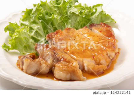 豚肉の香味照り焼き 豚肉の香味照り焼き 114222141