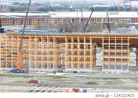 【大阪関西万博2025】世界最大級巨大木製リング 114222425