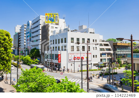 東京　休日の二子玉川 114222469