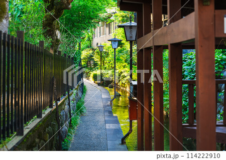 郡上八幡　いがわ小径　朝景 114222910
