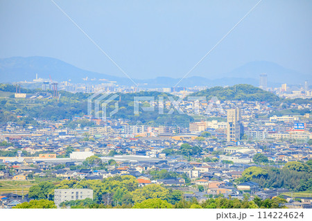 初夏の皿山公園から見た景色　福岡県須恵町 114224624