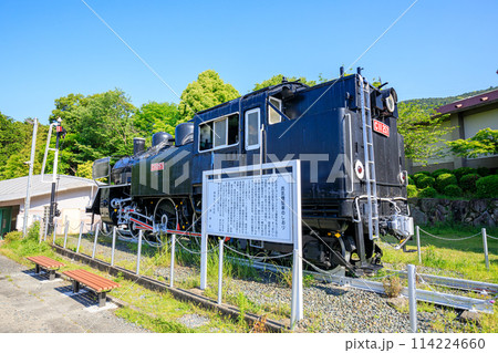 皿山公園の蒸気機関車　福岡県須恵町 114224660