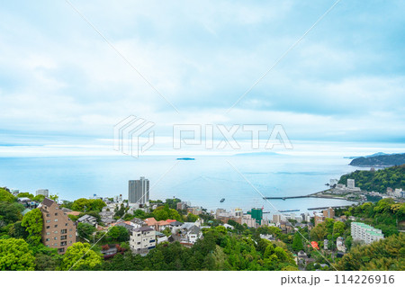 熱海の風景 曇り 熱海の風景 曇り 114226916