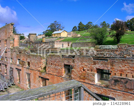 オーストラリア タスマニア島 ポートアーサー 囚人遺跡 囚人遺跡 囚人教会跡 オーストラリア タスマニア島 ポートアーサー 囚人遺跡 囚人遺跡 囚人教会跡 114228961