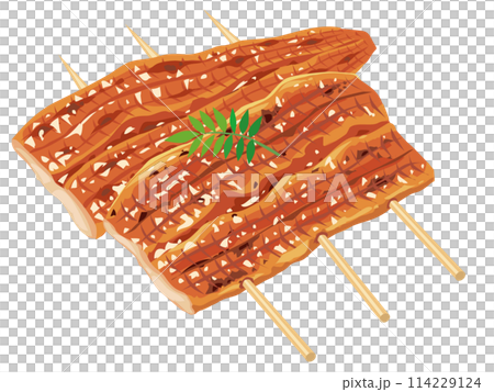 Grilled eels Grilled eels 114229124