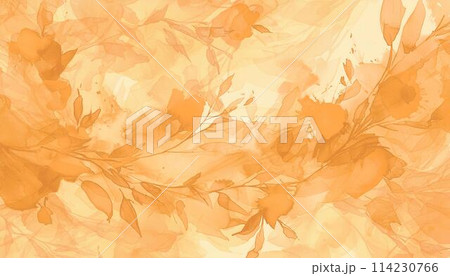敷き詰められた落ち葉のテクスチャ 114230766