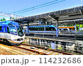 近鉄志摩線賢島駅に停車の特急電車 114232686