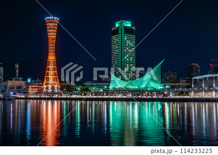 メリケンパークの夜景 114233225