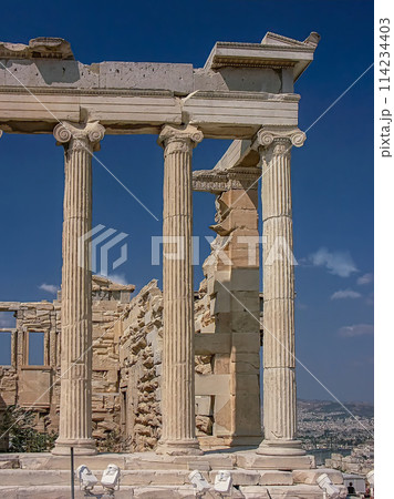 Erechteion at the Acropolis, Athens, Greece 114234403