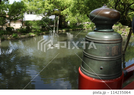 橋から見た噴水 橋から見た噴水 114235064