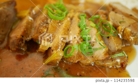 Vietnamese pork barbecue Xa xiu sauce soy Char siu Chinese bbq, food vegetable leek meal, carrots dish cooking beans of meat spices South Asian cook cuisine homemade tomato Chinese lettuce Vietnamese pork barbecue Xa xiu sauce soy Char siu Chinese bbq, food vegetable leek meal, carrots dish cooking beans of meat spices South Asian cook cuisine homemade tomato Chinese lettuce 114235598