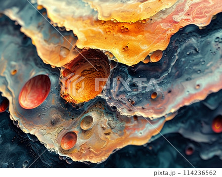 Textured surface of an alien planet Textured surface of an alien planet 114236562