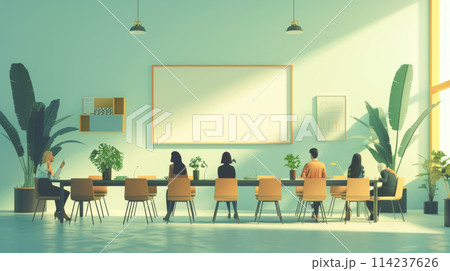 オフィス 114237626