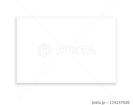 写真枠 横長 白線フレーム png 写真枠 横長 白線フレーム png 114237680